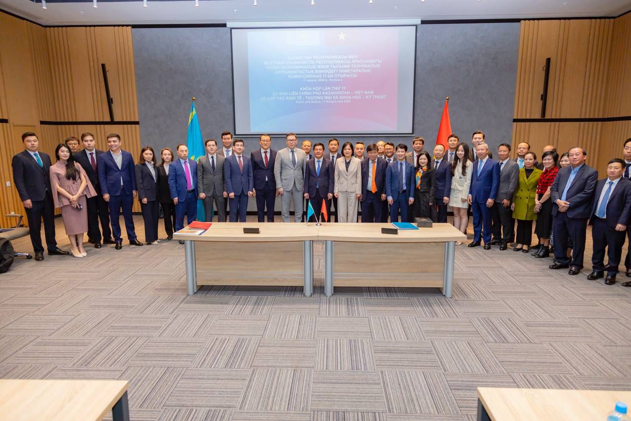 Казахстан и Вьетнам договорились о новых мерах для увеличения товарооборота